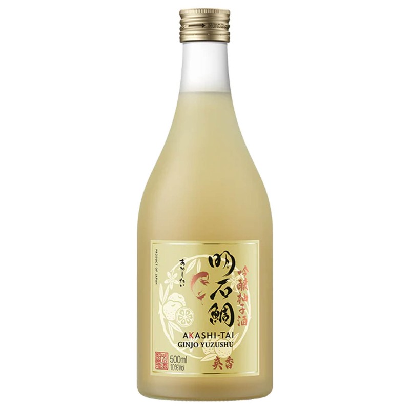 Sake Liqueur Akashi Tai Ginjo Yuzushu 50Cl 10%