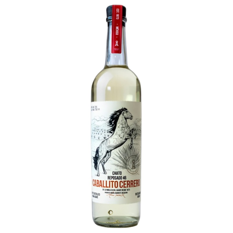 Tequila Caballito Cerrero Chato Reposado 46 70Cl 46%
