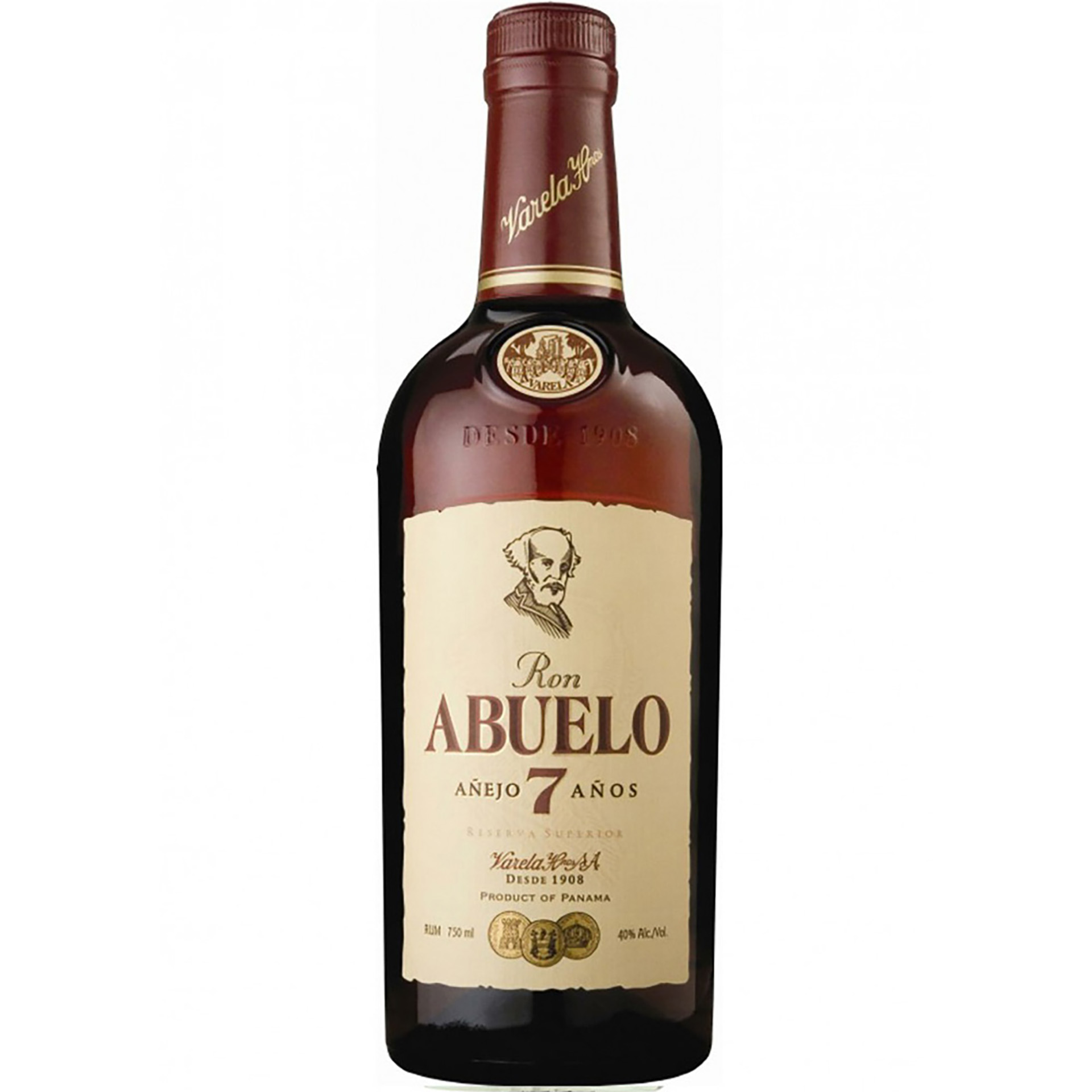 Rum Abuelo Añejo 7 Anos 70Cl