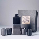 Sake Set Gunmetal 5Pcs