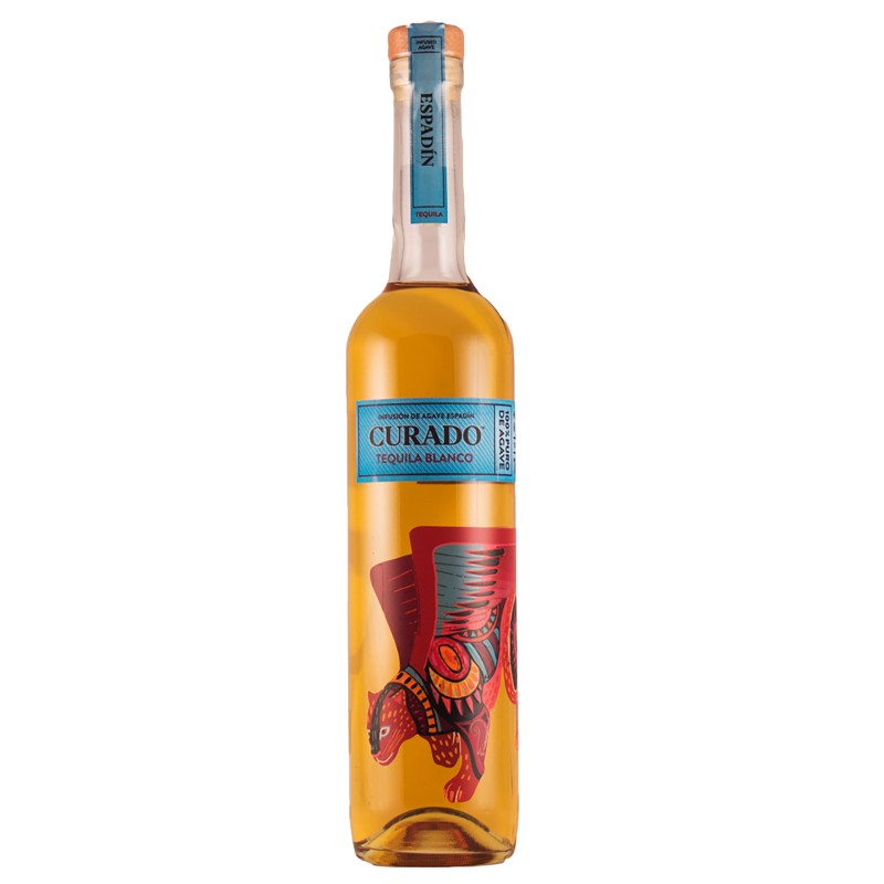 Tequila Curado Blanco Espad�n 70Cl