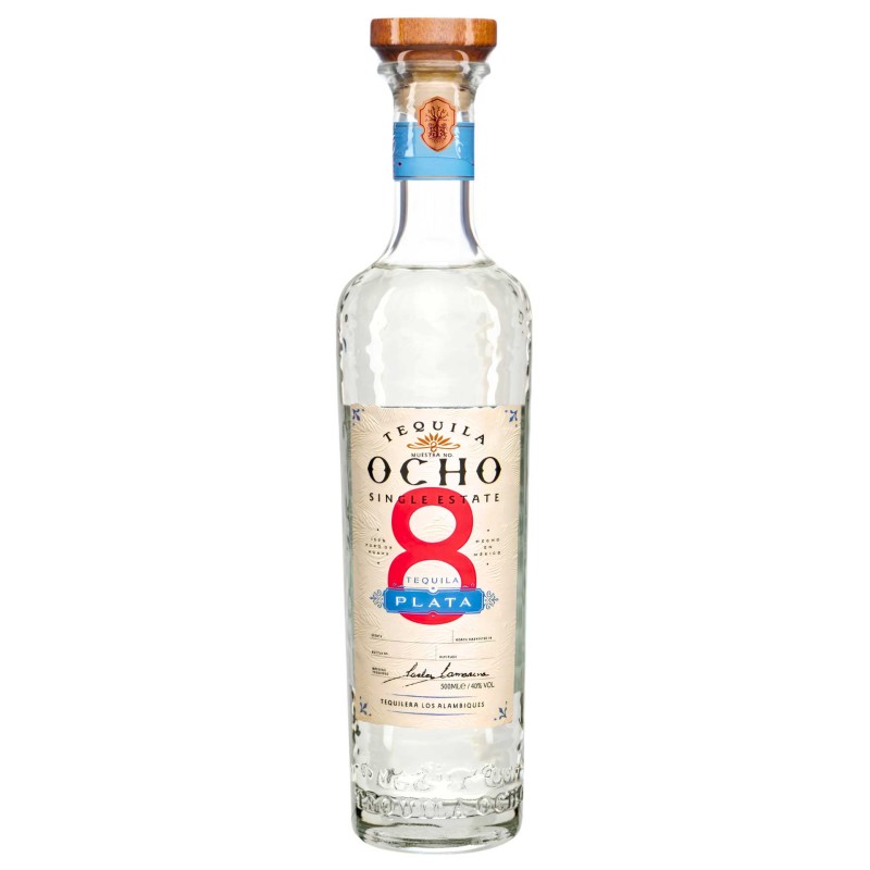 Tequila Ocho Blanco Tierras Negras 50Cl 40%