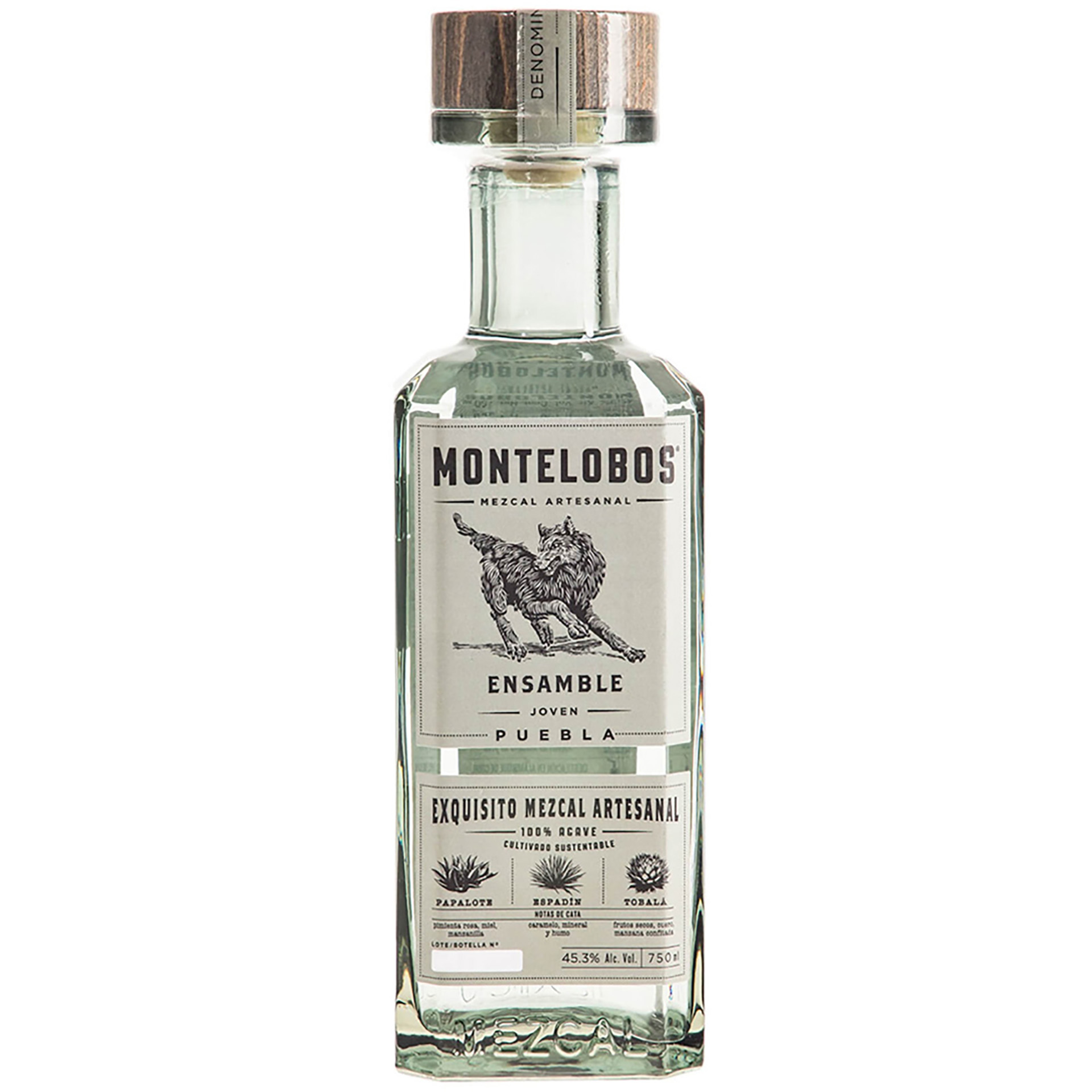 Mezcal Montelobos Ensamble Joven Puebla 70Cl