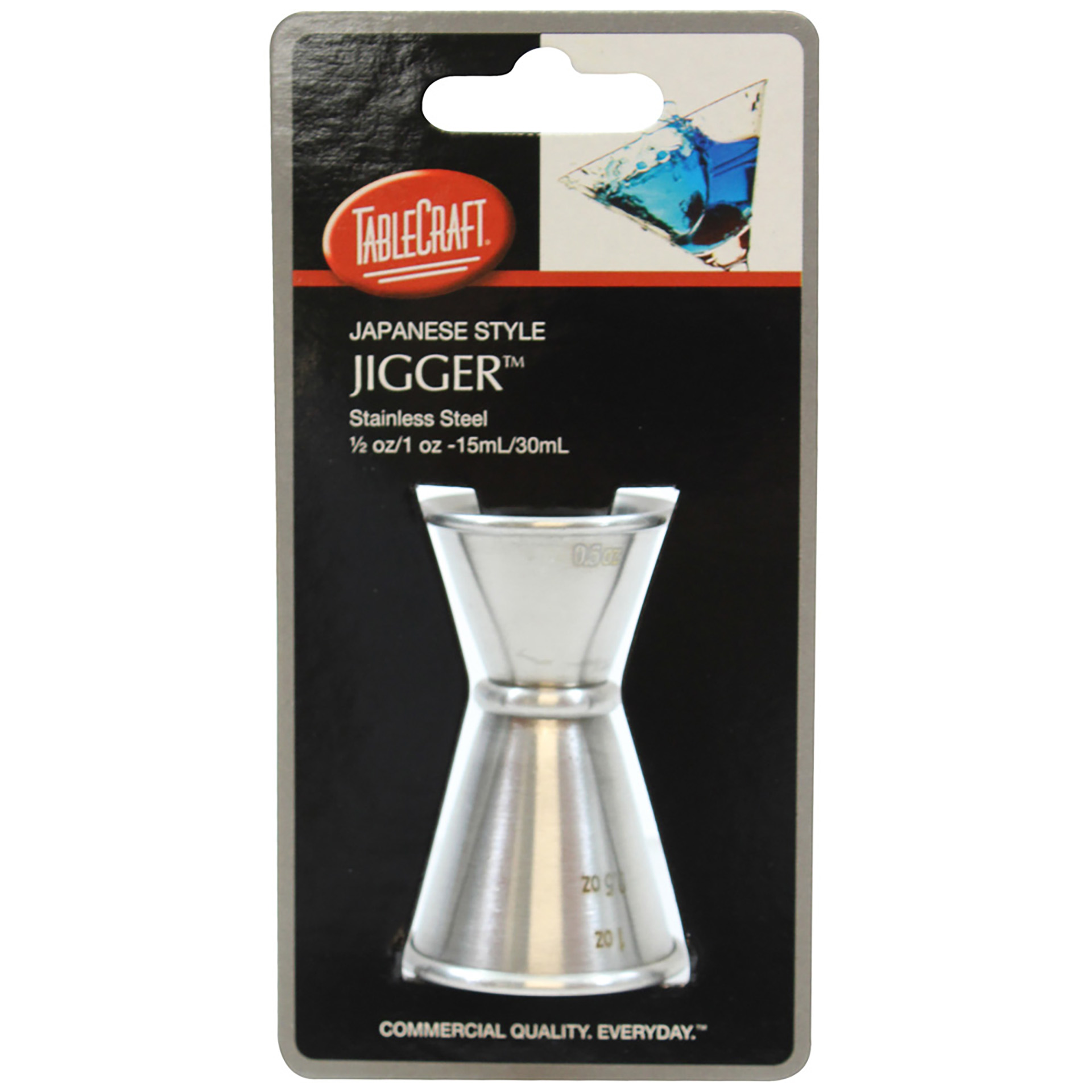 Jigger Inox Estilo Japonês 15Ml / 30Ml