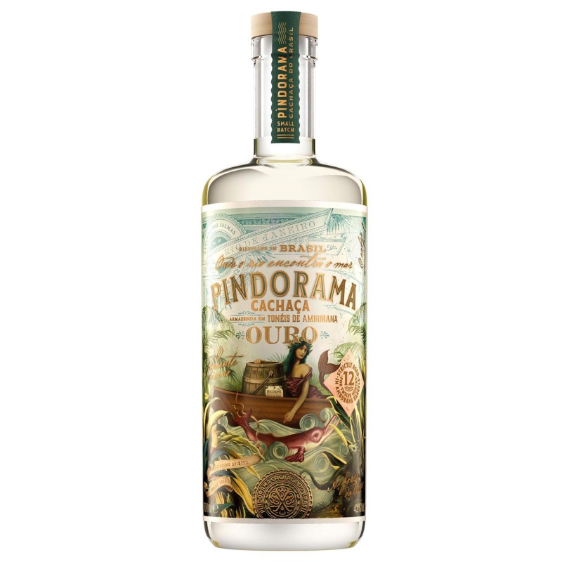 Cachaça Pindorama Gold 70Cl 42% Cachaça Pindorama Gold 70Cl 42%