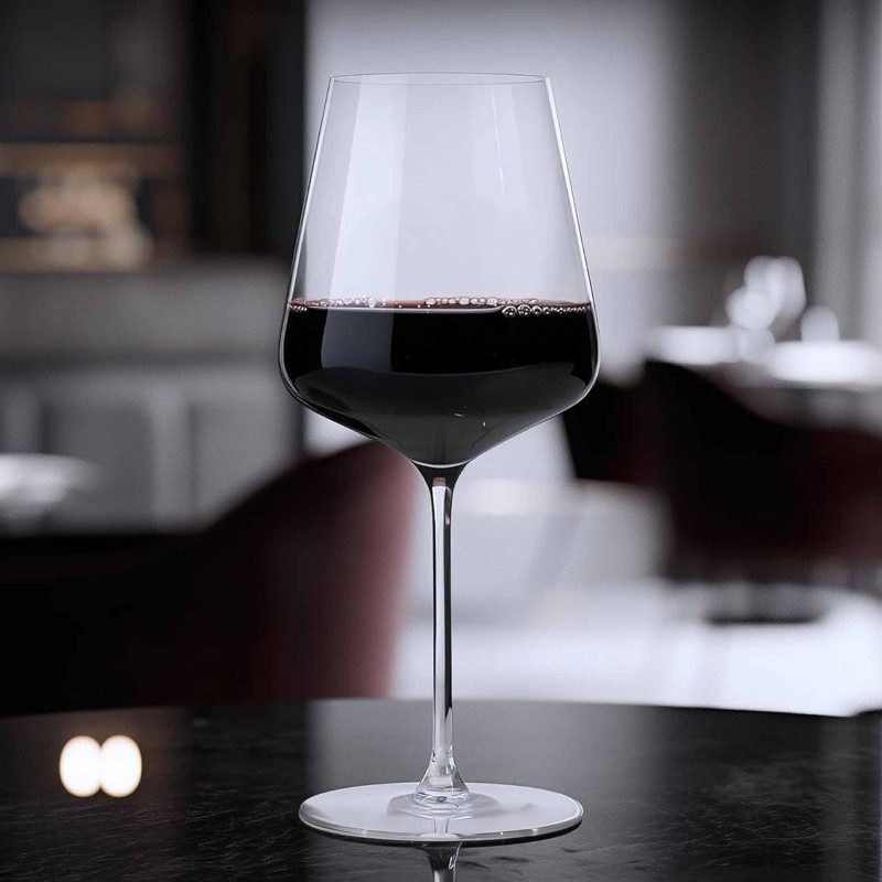 Conjunto 2 Cálices Bordeaux 75Cl Definition