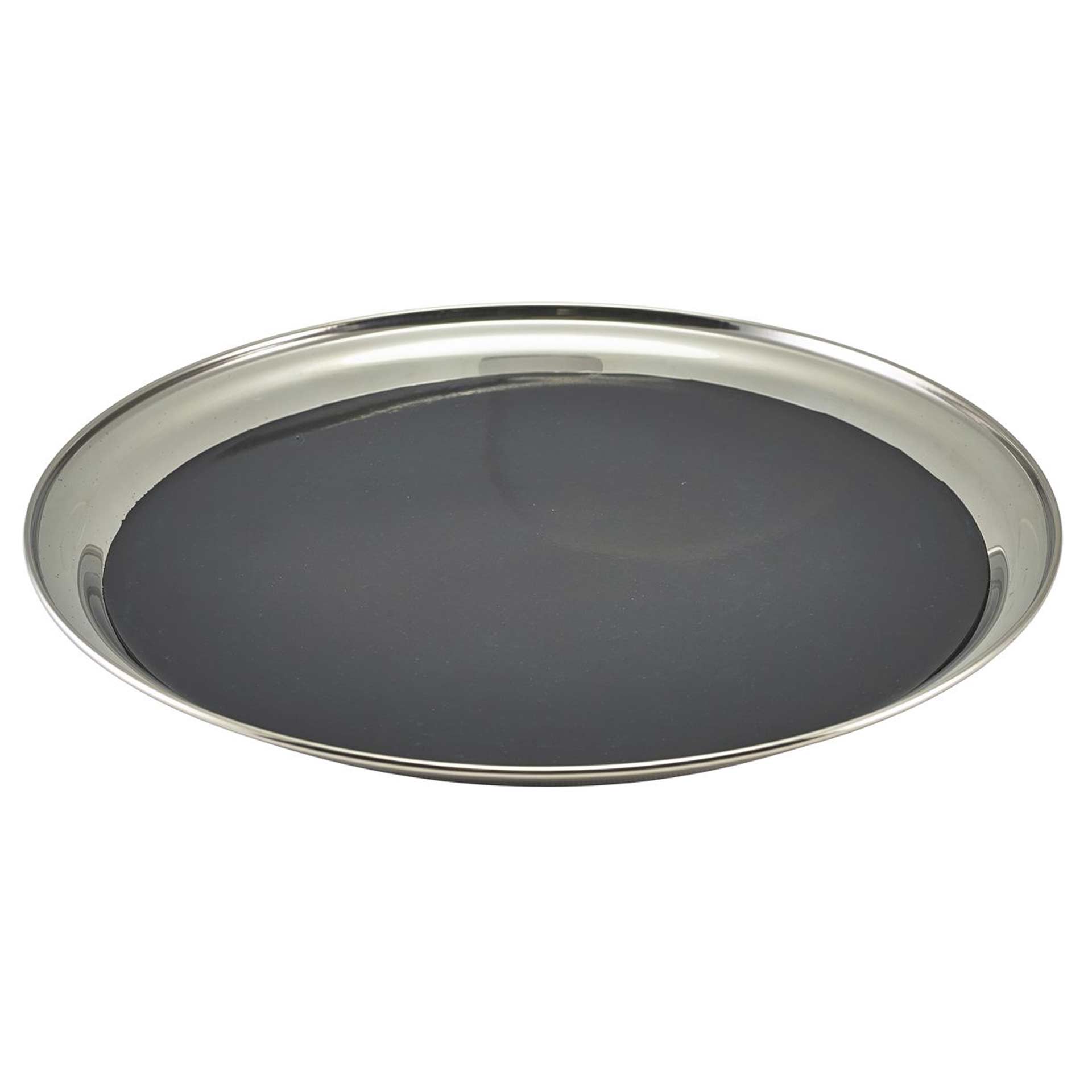 Metal Tray With Vinyl S/S Ø35,4Cm