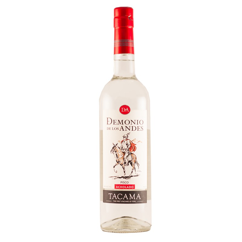Pisco Demonio De Los Andes Acholado Peru 70Cl 40%