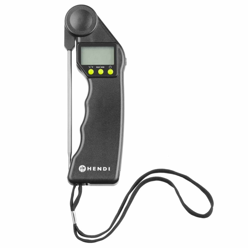 Digital Thermometer With Foldable Probe