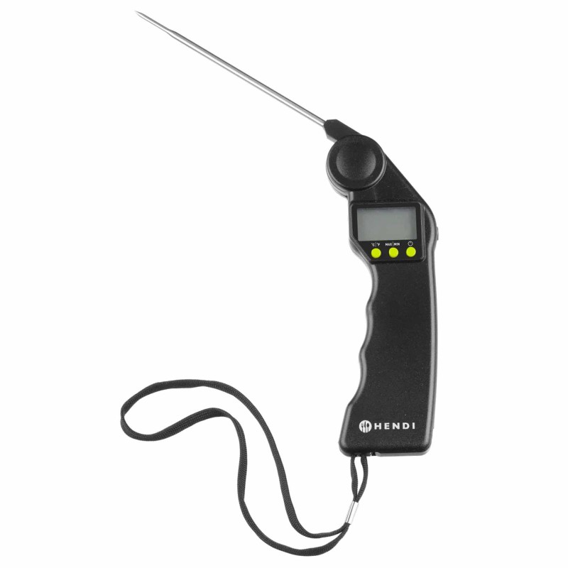 Digital Thermometer With Foldable Probe