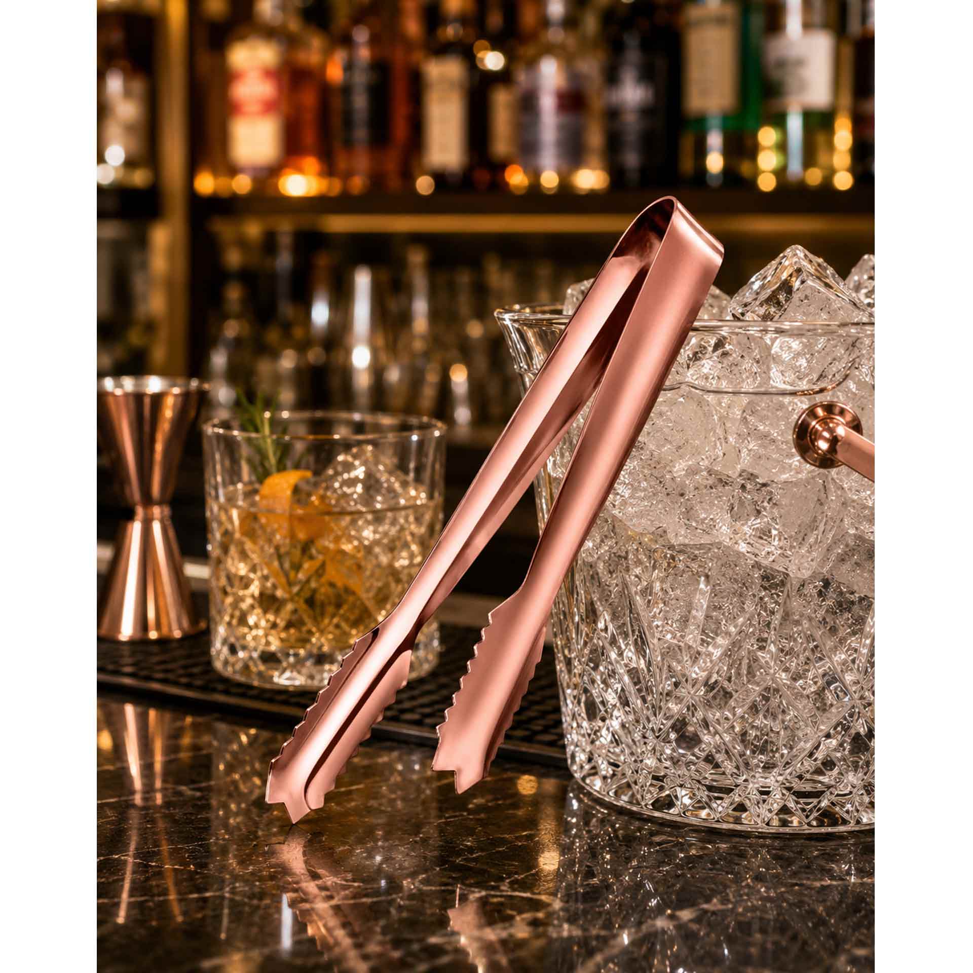 Ice Tong 18Cm Copper
