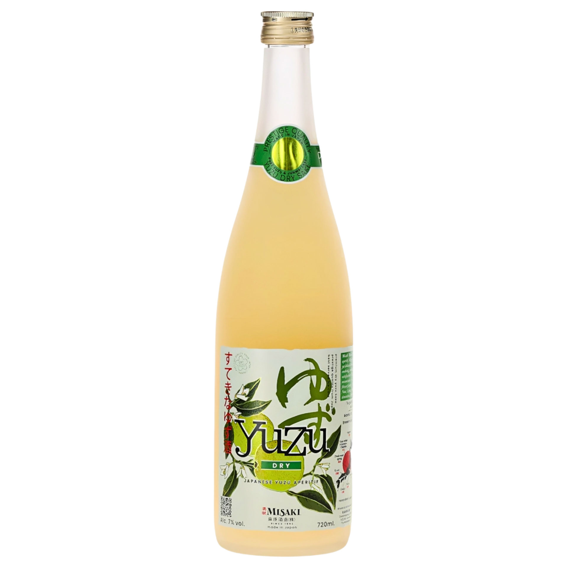 Sake Misaki Yuzu Sake Dry 72Cl 7%