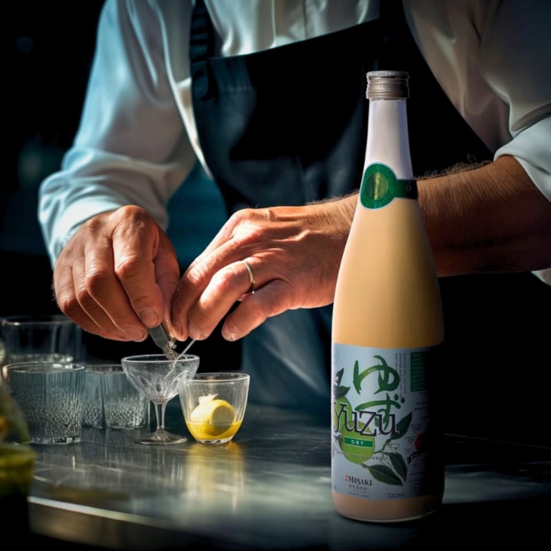Sake Misaki Yuzu Sake Dry 72Cl 7%