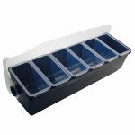 Condiment Holder 6 Compartments