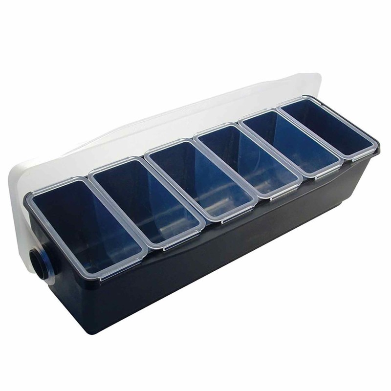 Condiment Holder 6 Compartments