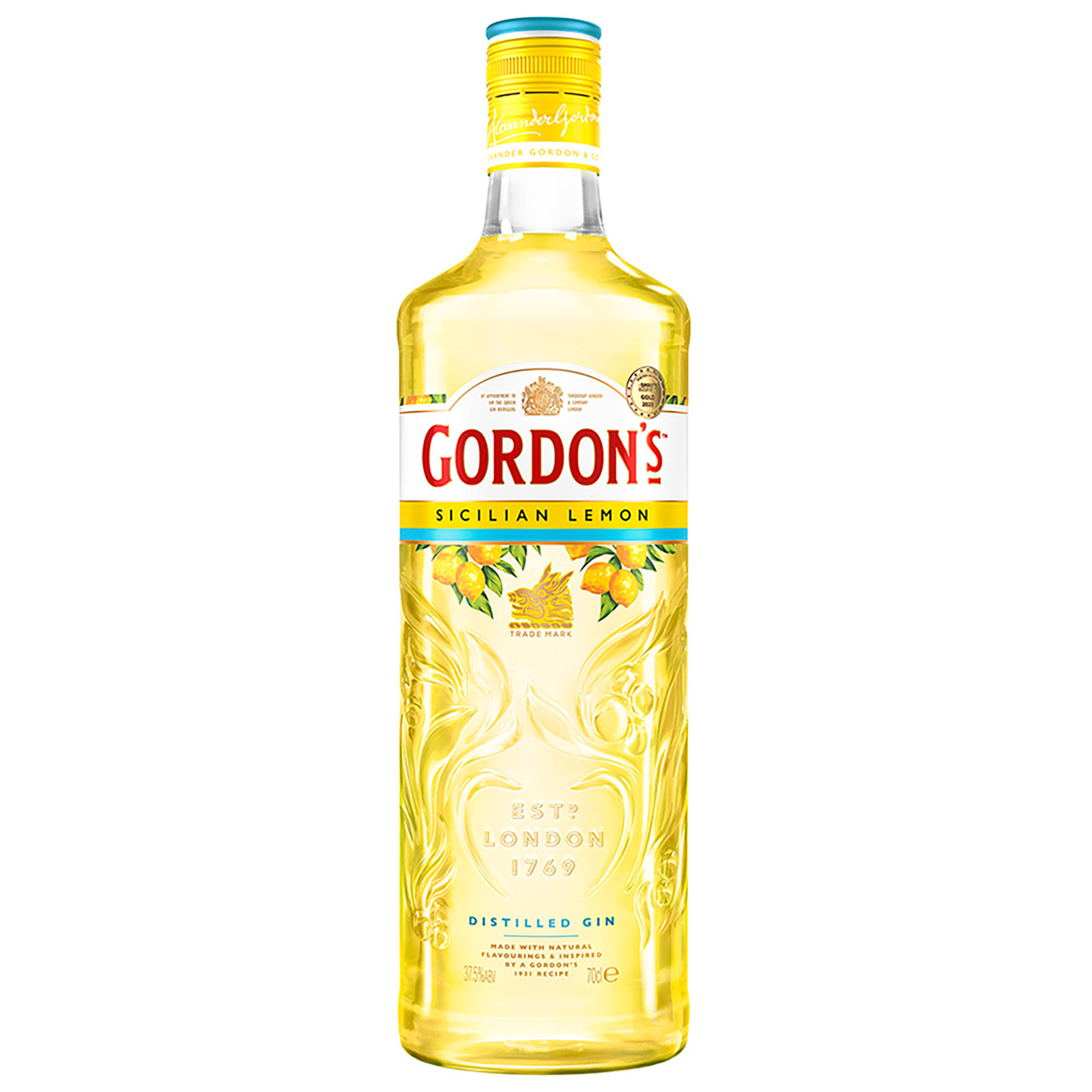 Gin Gordons Sicilian Lemon 70Cl 37,5%