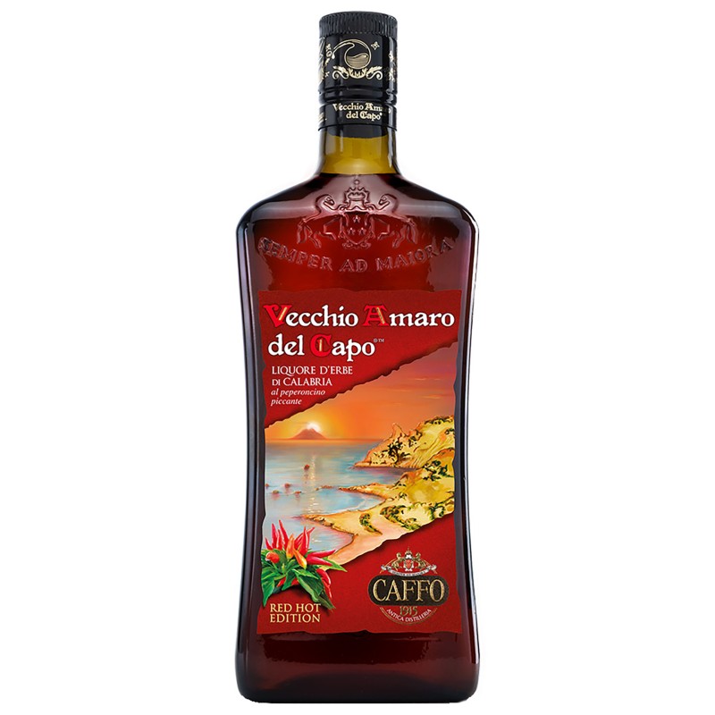 Licor Vecchio Amaro Del Capo Red Hot Edition 70Cl 35%