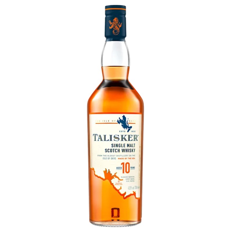 Whisky Single Malt Talisker 10 Anos Esc�cia 70Cl