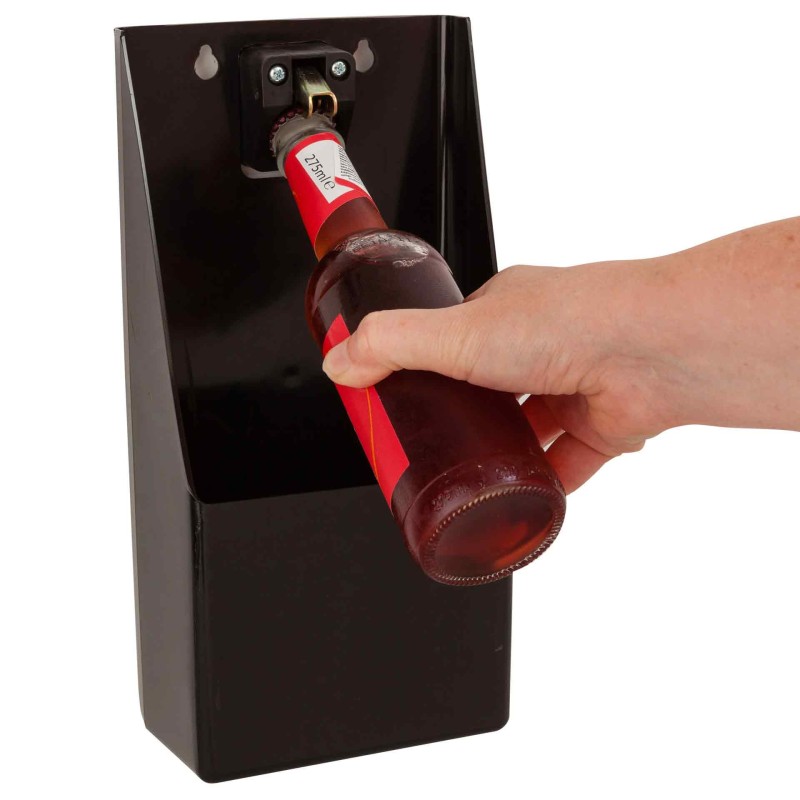 Bottle Opener With Plastic Catcher