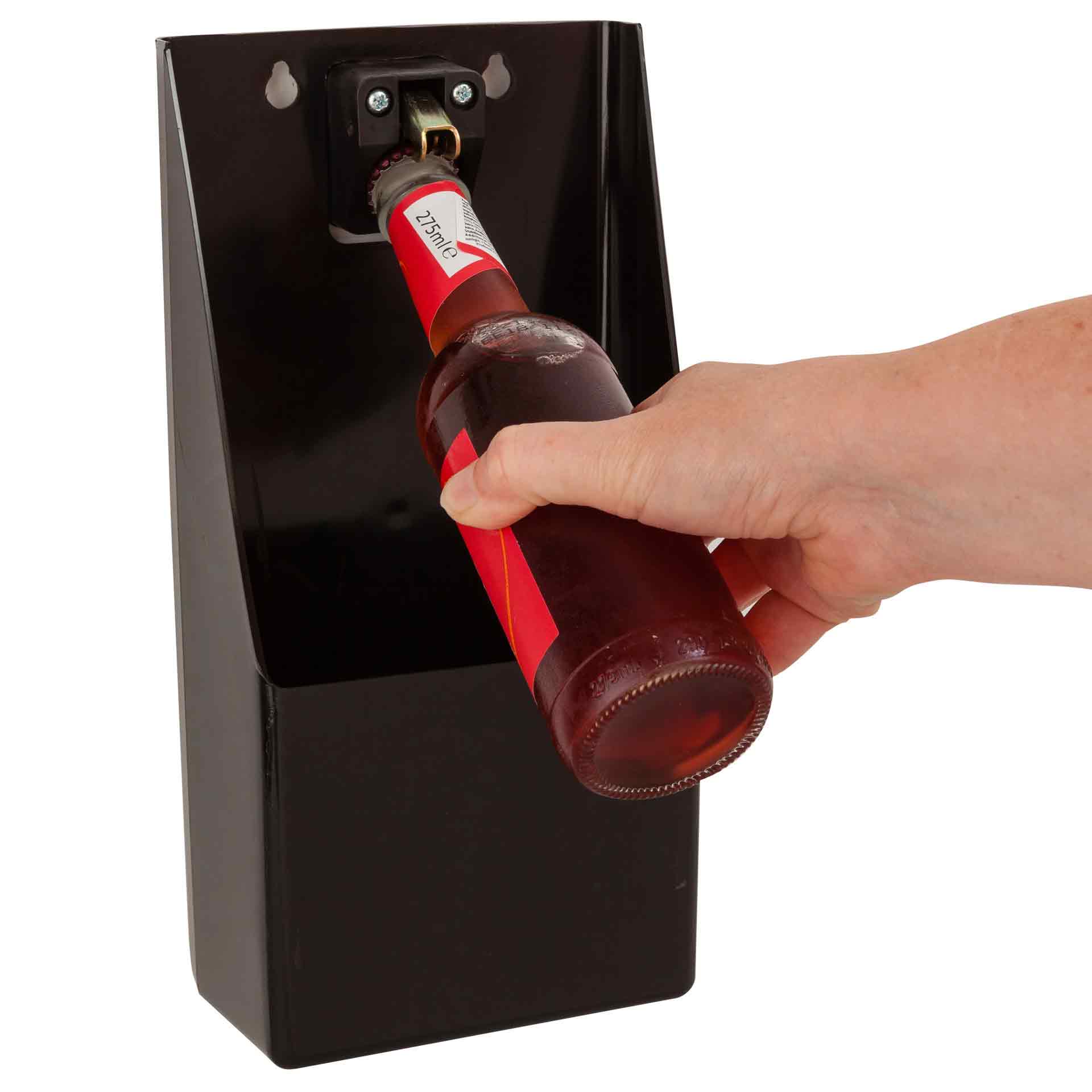 Bottle Opener With Plastic Catcher