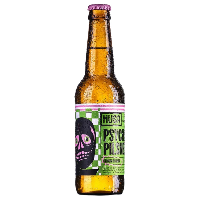 Cerveja Musa Psycho Pilsner 33Cl 4,5%