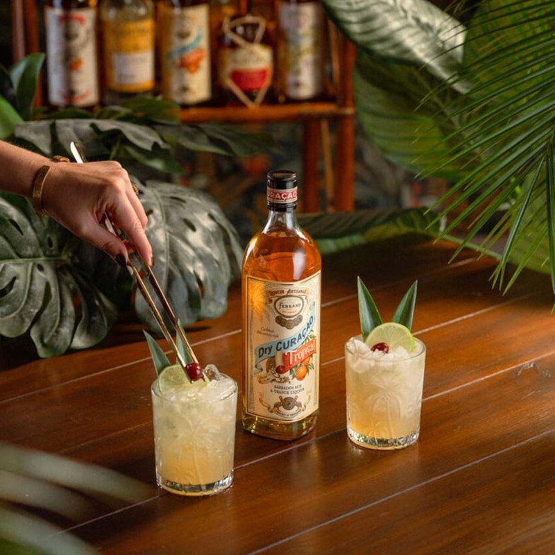 Liqueur Pierre Ferrand Dry Cura�ao Tropical 70Cl 40%