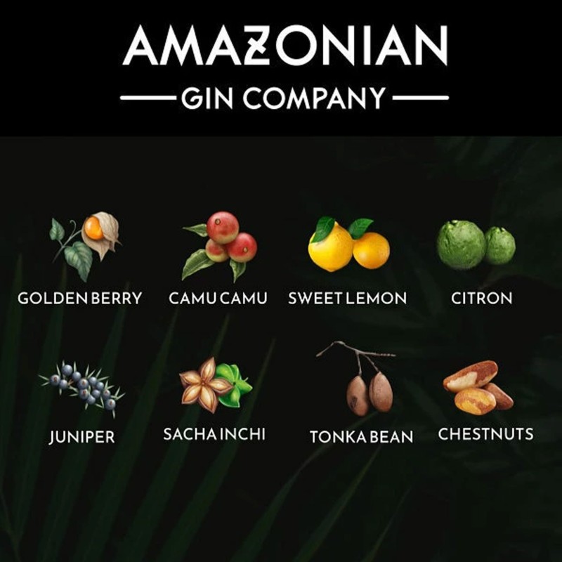 Gin Amazonian Peru 70Cl