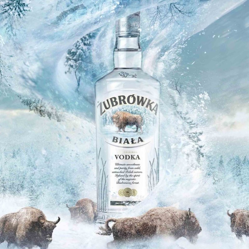Vodka Zubrovka Biala 70Cl 40%