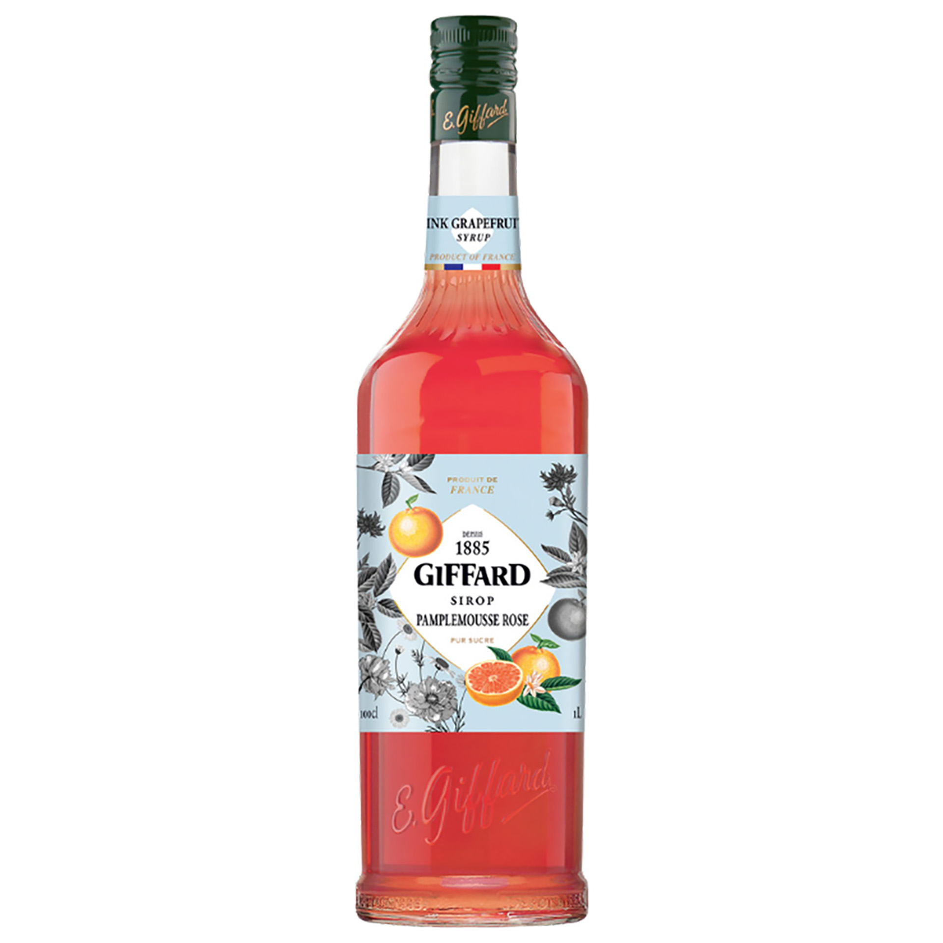 Xarope Giffard Pamplemousse Rose Toranja 1Lt