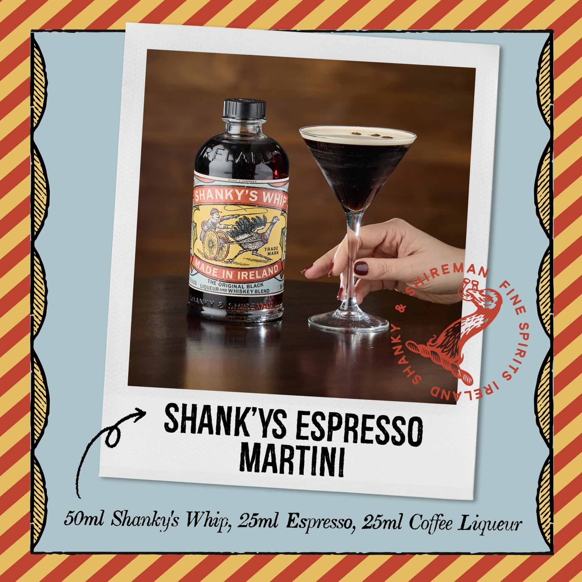 Liqueur Shankys Whip Black 70Cl 33%
