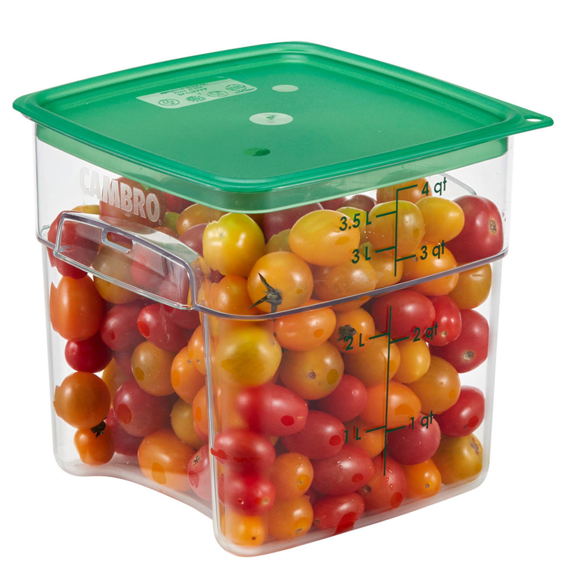 Polypropylene Lid For Containers 1.9L And 3.8L Green