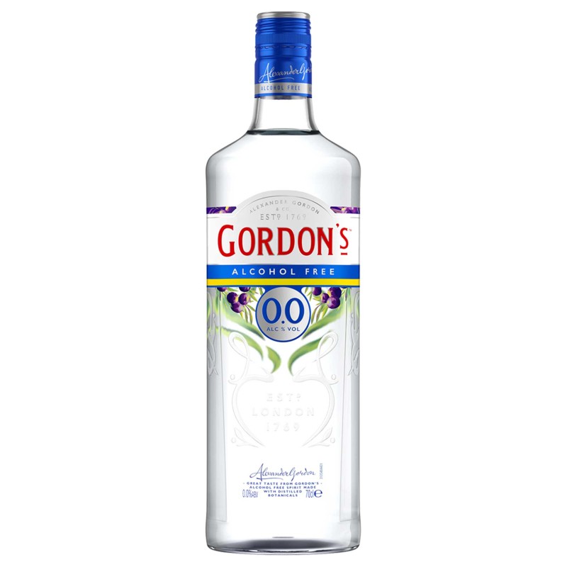 Gin Gordons Alcohol Free 70Cl 0%