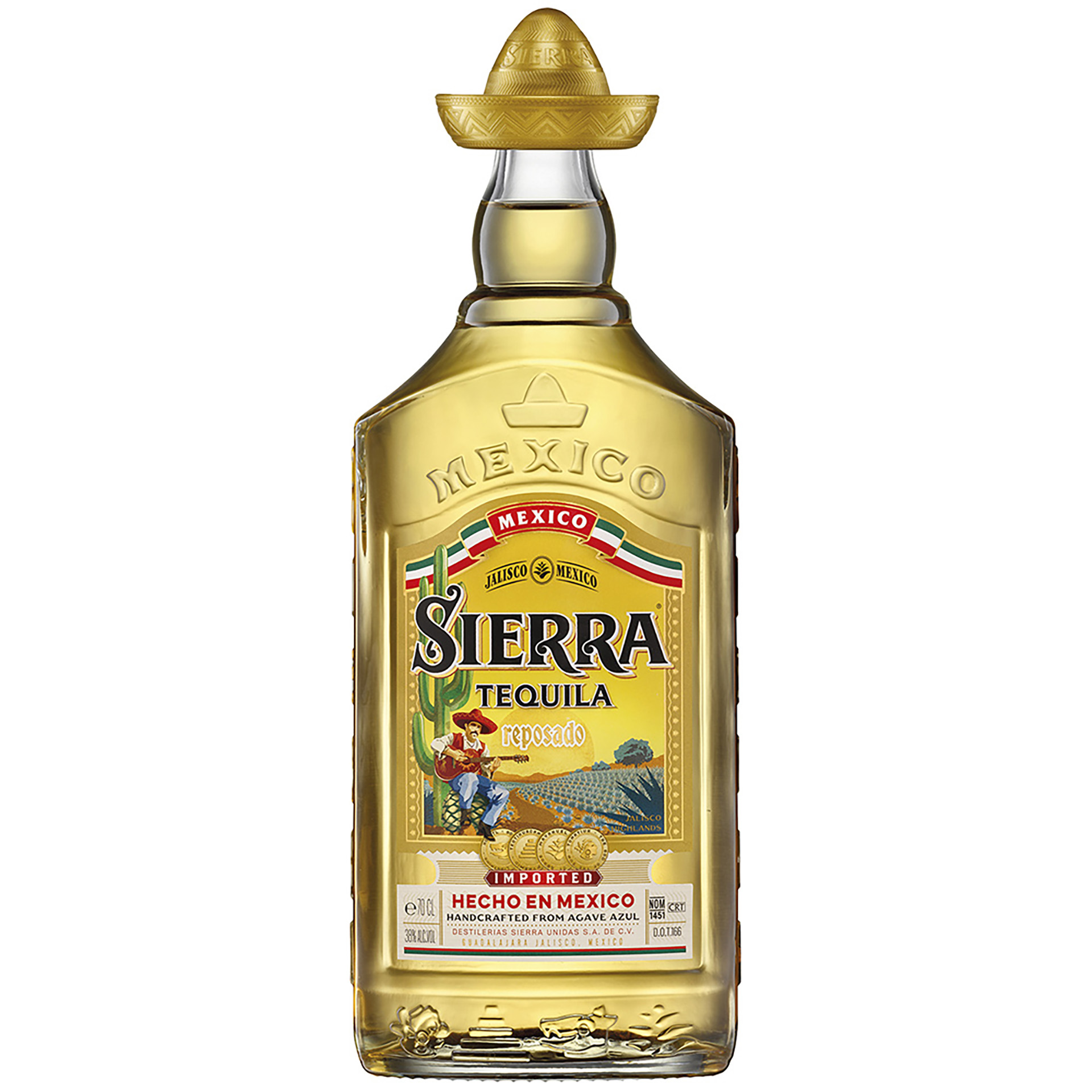 Tequila Sierra Gold 70Cl 35%