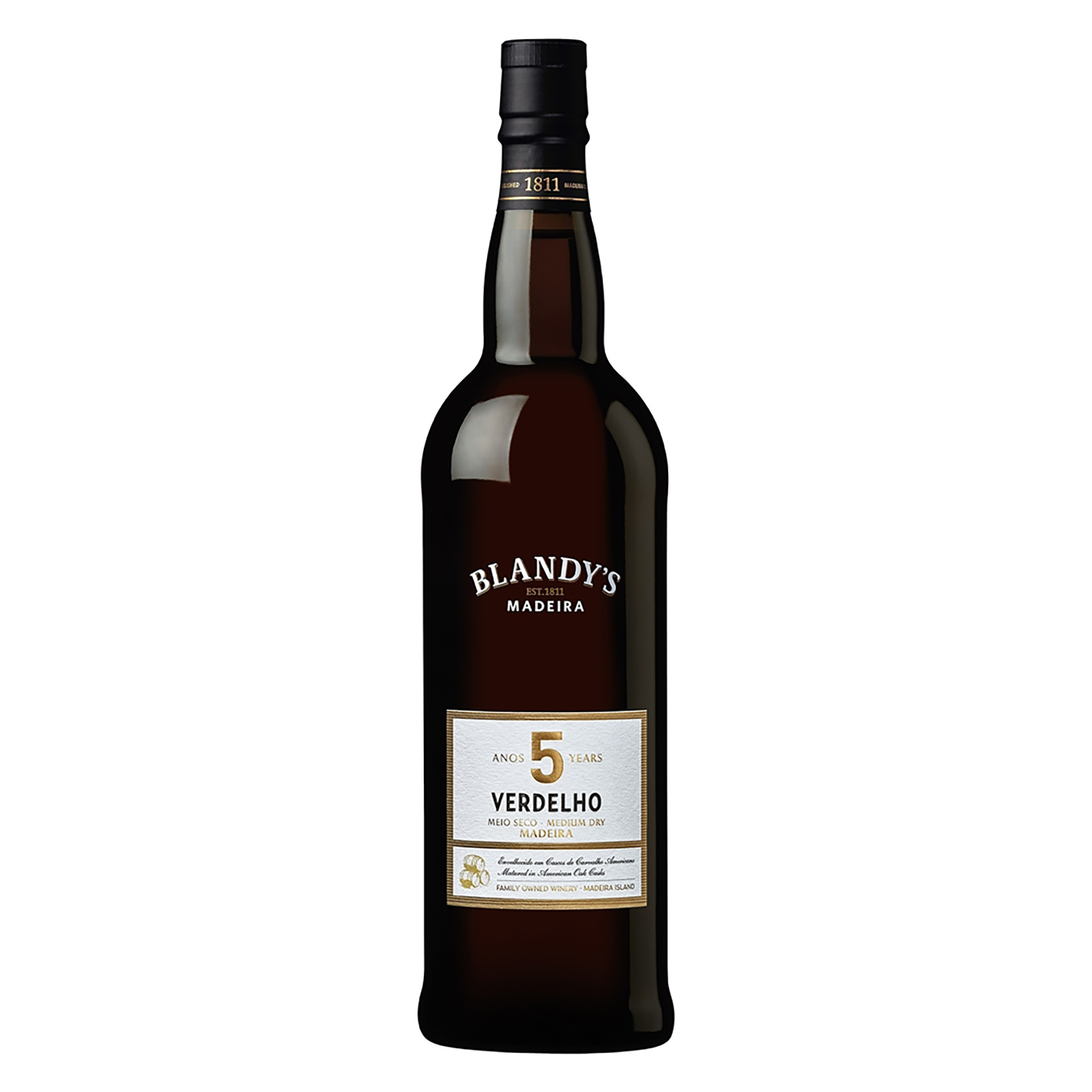 Madeira Wine Blandy´S Verdelho 5 Years 75Cl