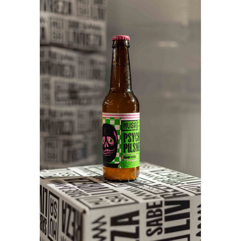 Cerveja Musa Psycho Pilsner 33Cl 4,5%