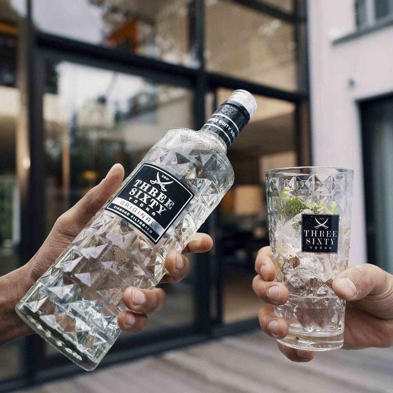 Vodka Three Sixty Original 100Cl 37,5%