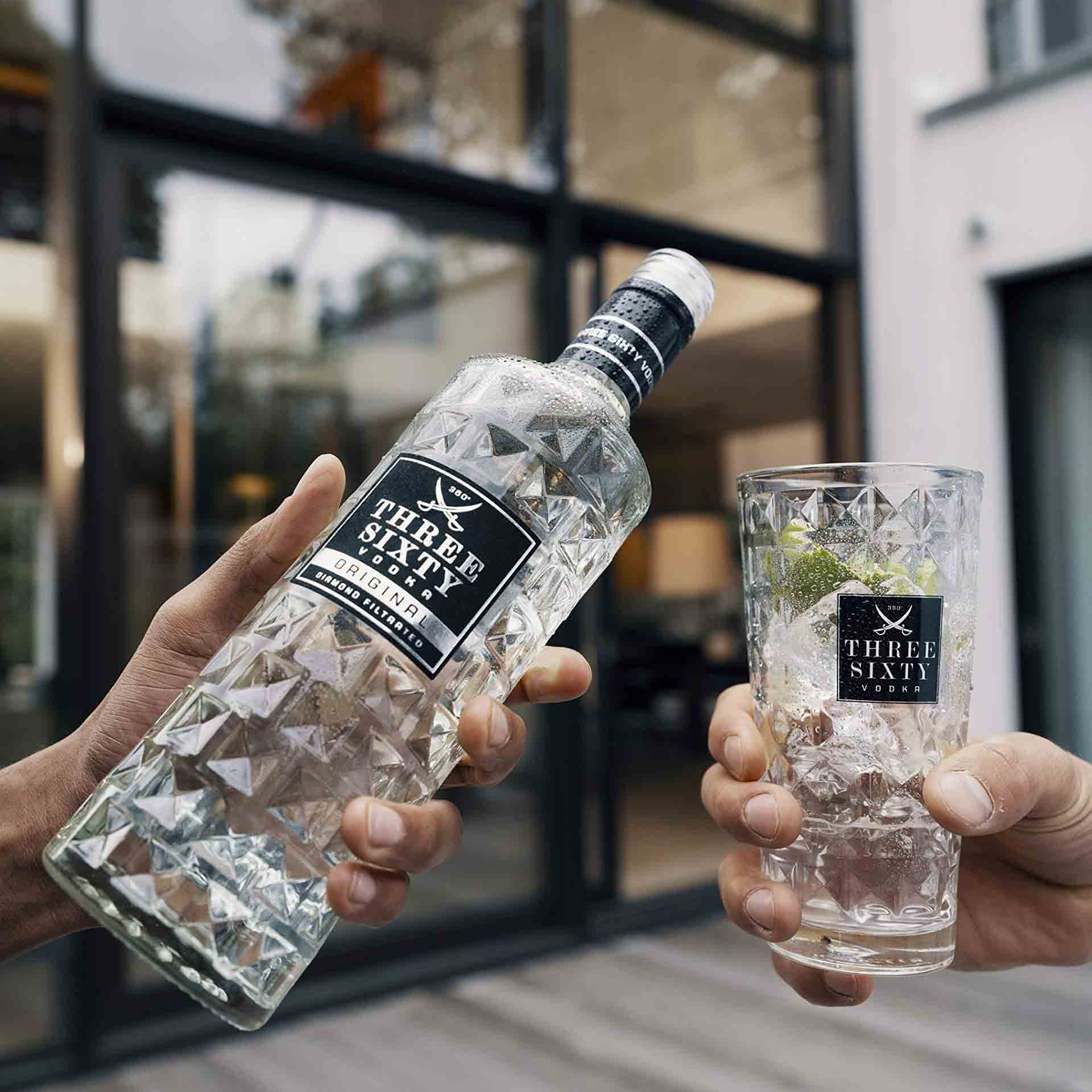 Vodka Three Sixty Original 100Cl 37,5%