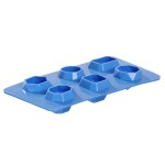 Ice Cube Mould Silicone 6 Gem-Shaped 679012