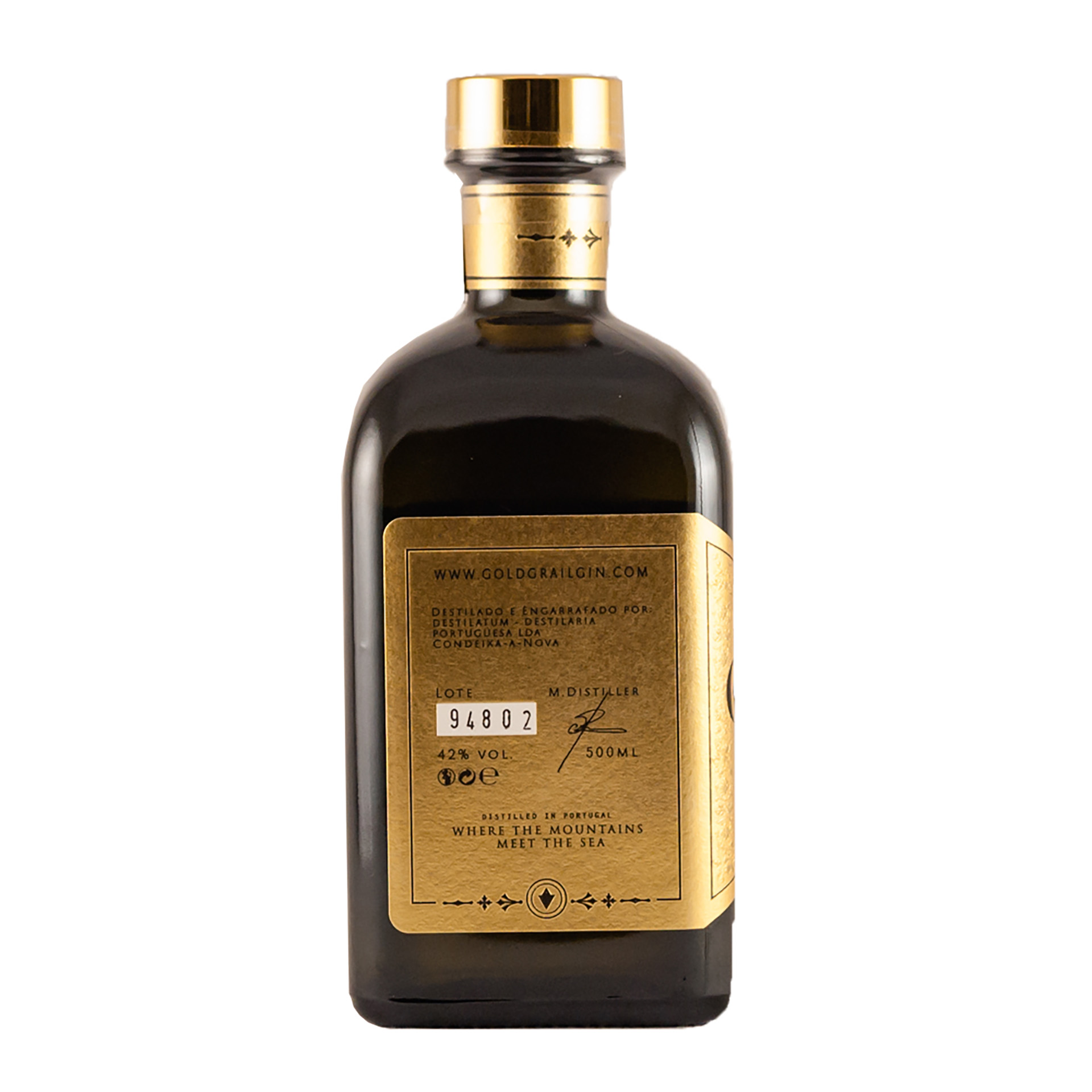 Gin Gold Grail Portugal 50Cl