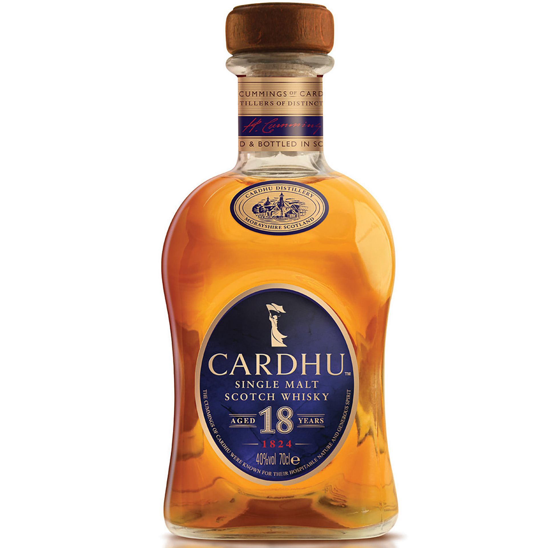 Whisky Single Malt Cardhu 18 Anos Escócia 70Cl