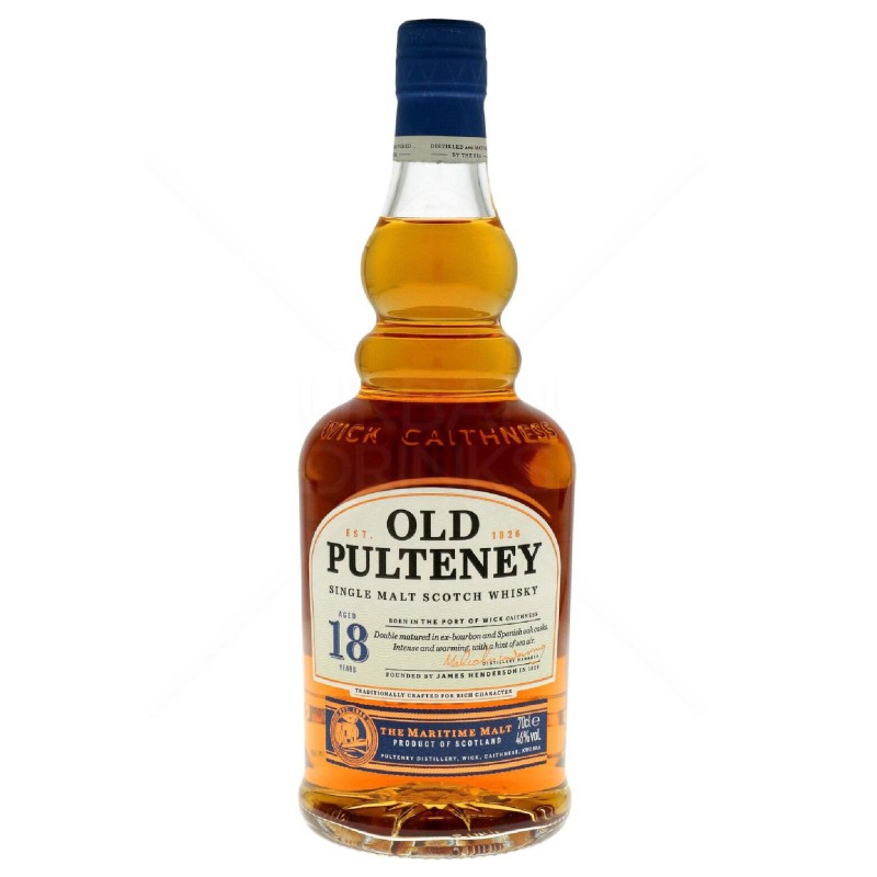 Whisky Old Pulteney 18 Years 70Cl 46%