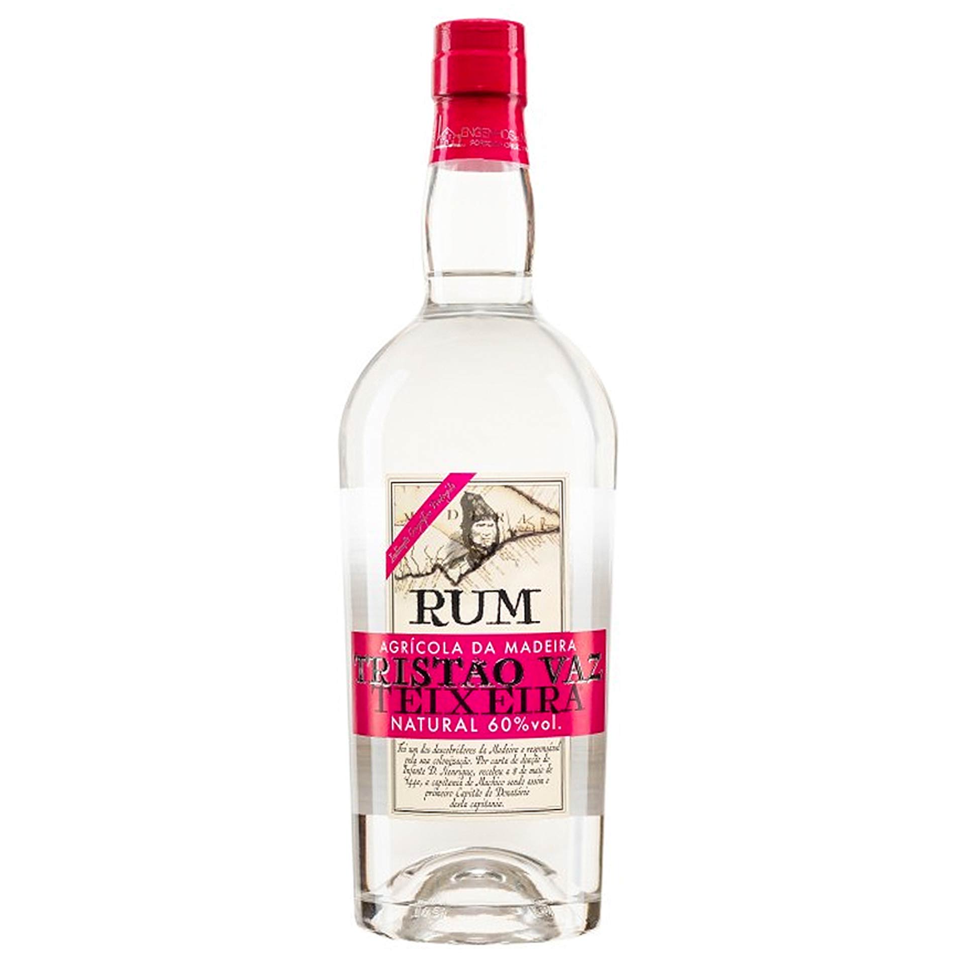 Rum Branco Tristão Vaz Teixeira Natural 70Cl 60%