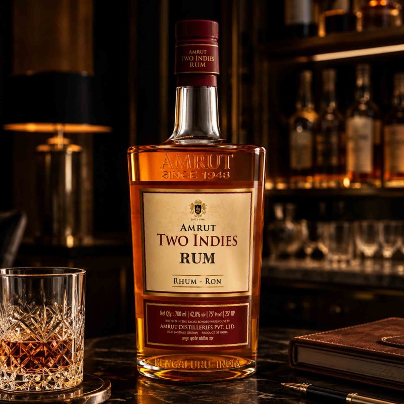 Rum Amrut Two Indies 70Cl 40%