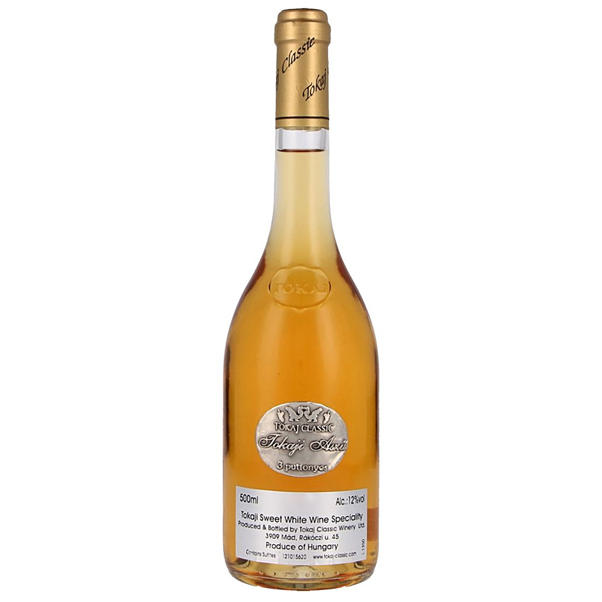 Vinho Generoso Tokaji Aszú 2013 5Pt 50Cl 11,5%