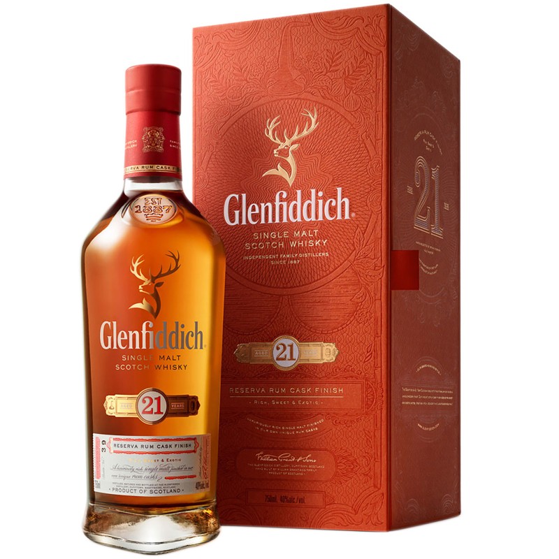 Whisky Single Malt Glenfiddich 21Y 70Cl