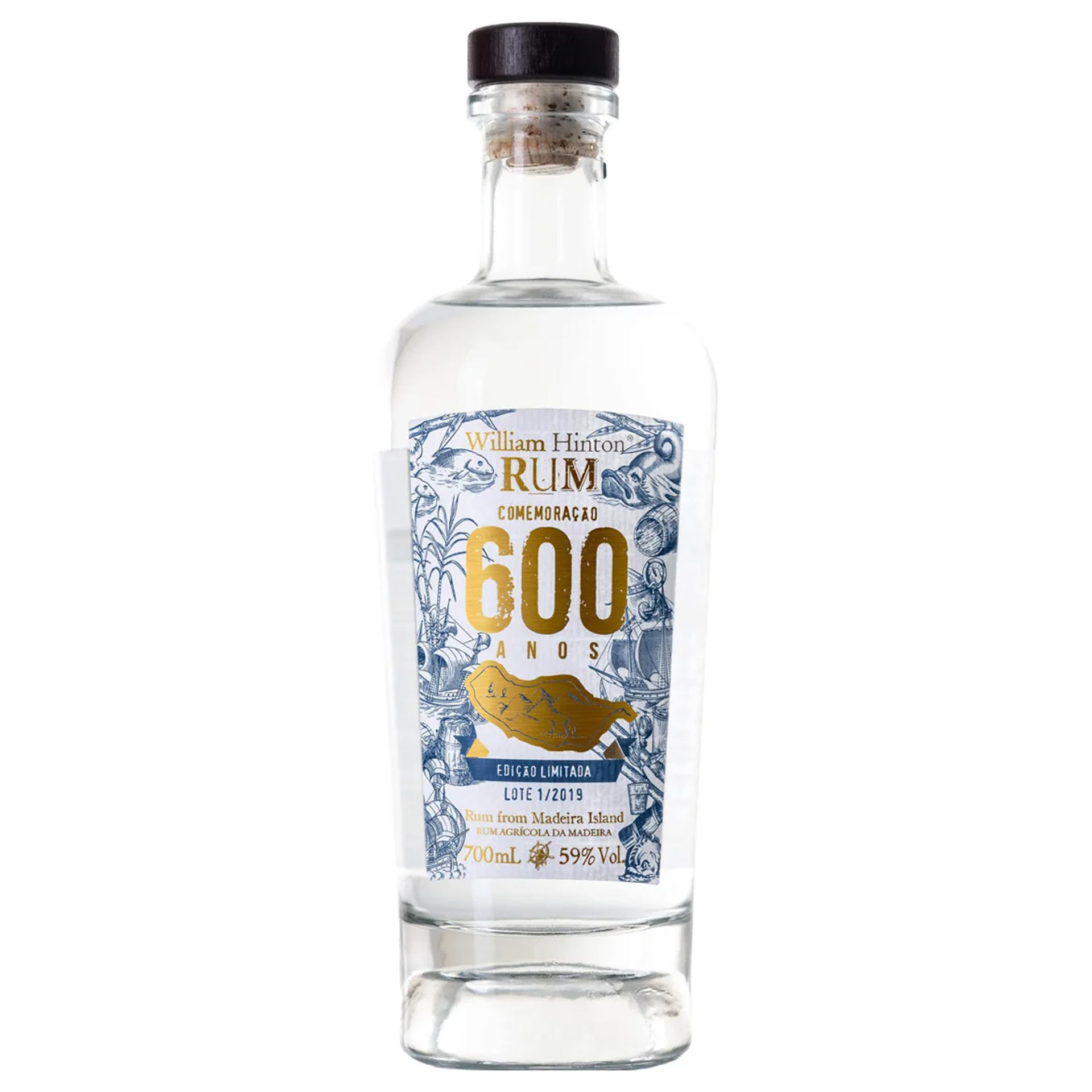 Rum William Hinton Edição 600 Years 70Cl