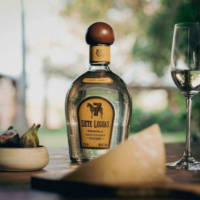 Tequila Siete Leguas Reposado 70Cl 38% Tequila Siete Leguas Reposado 70Cl 38%