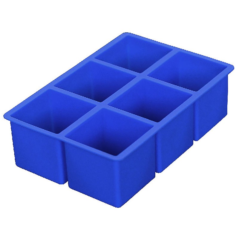 Ice Cube Tray 6 X 5,1Cm Blue