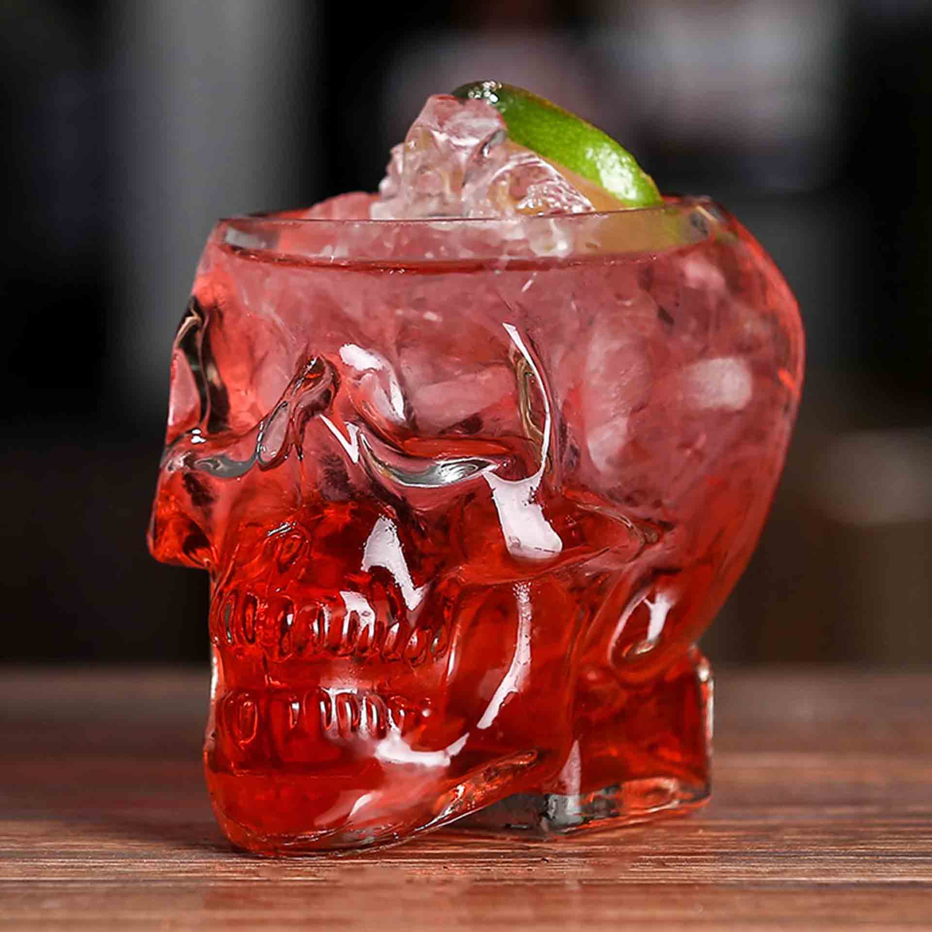 Copo Cocktail Design Caveira 30Cl