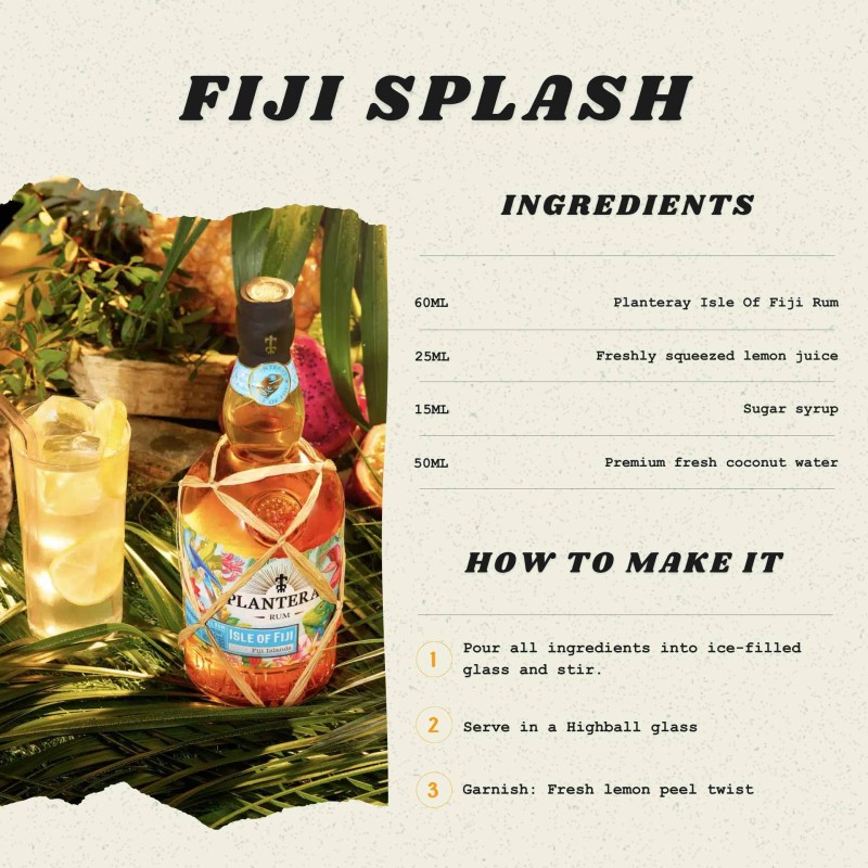 Rum Planteray Isle Of Fiji 70Cl 40%